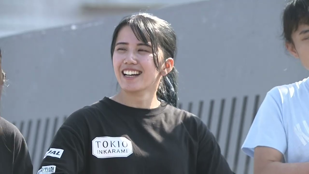 女子スピードラン　優勝 泉ひかり選手　 2023年10月28日「PARKOUR TOP OF JAPAN YOKOSUKA 2023」