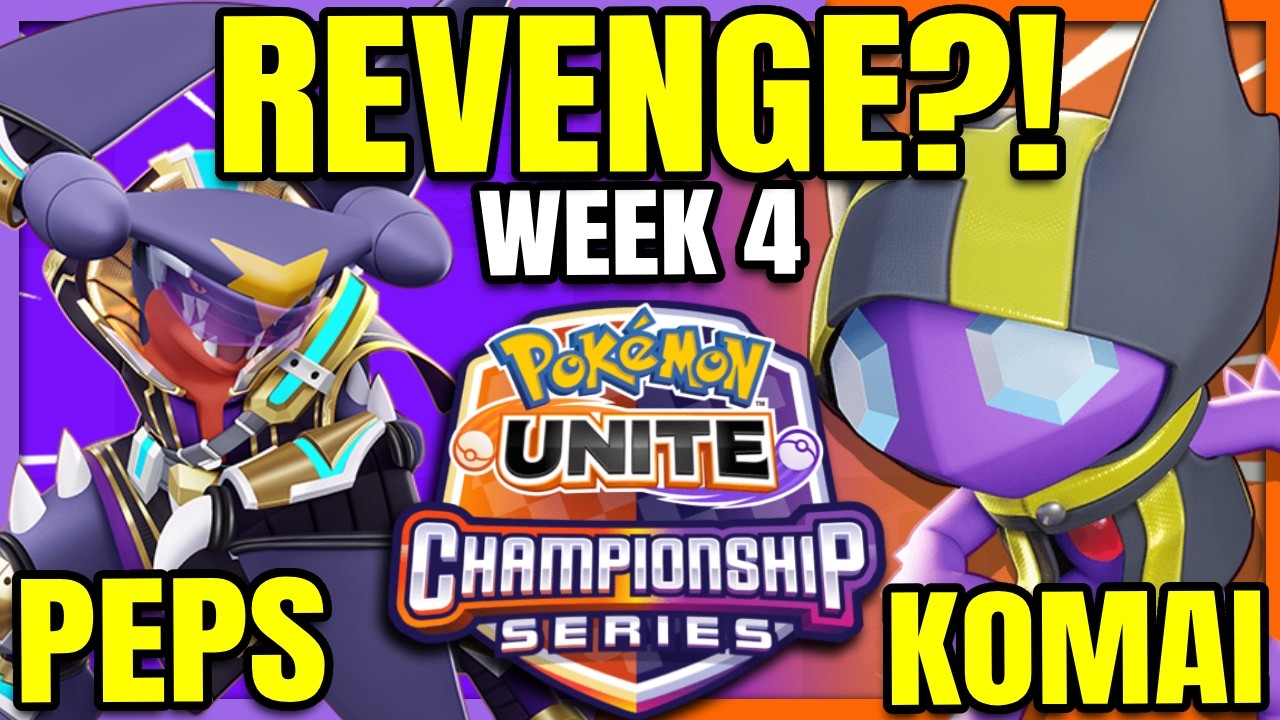 THEY WANT REVENGE Peps vs Komai - UCS EU | Pokemon Unite