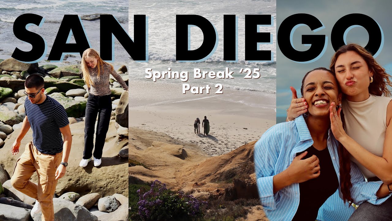 The Most BEAUTIFUL Beaches in California | Spring Break '25 | Part 2