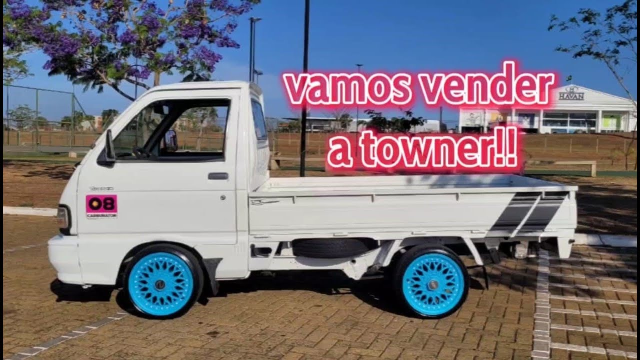 Ásia Towner Truck | towner com suspensão a ar e rodas aro 15. diferente de todas!