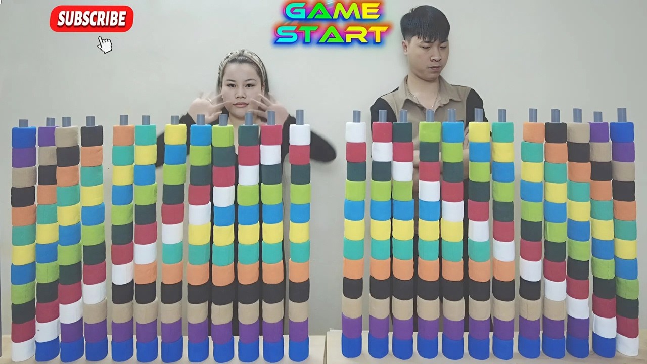 Relaxing color matching game 🏃🏃 Brain-challenging brain game. LEVER 05