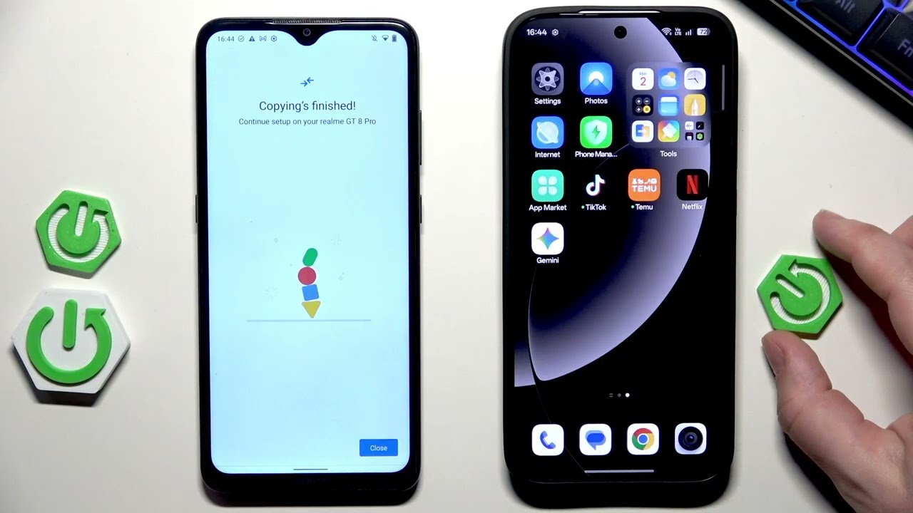 REALME GT8 Pro - How to Restore Backup/Transfer Data to New Device