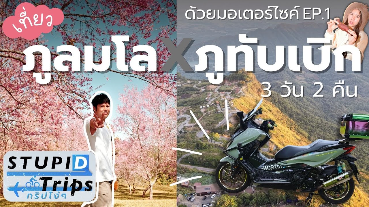(EP.001) ภูลมโล ภูทับเบิก รอมา 1 ปีเพี่อทริปนี้กับ Forza350  Stupid Trips (ทริปโง่ๆ)