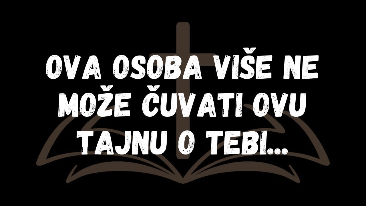 Ova osoba više ne može čuvati ovu tajnu o tebi...