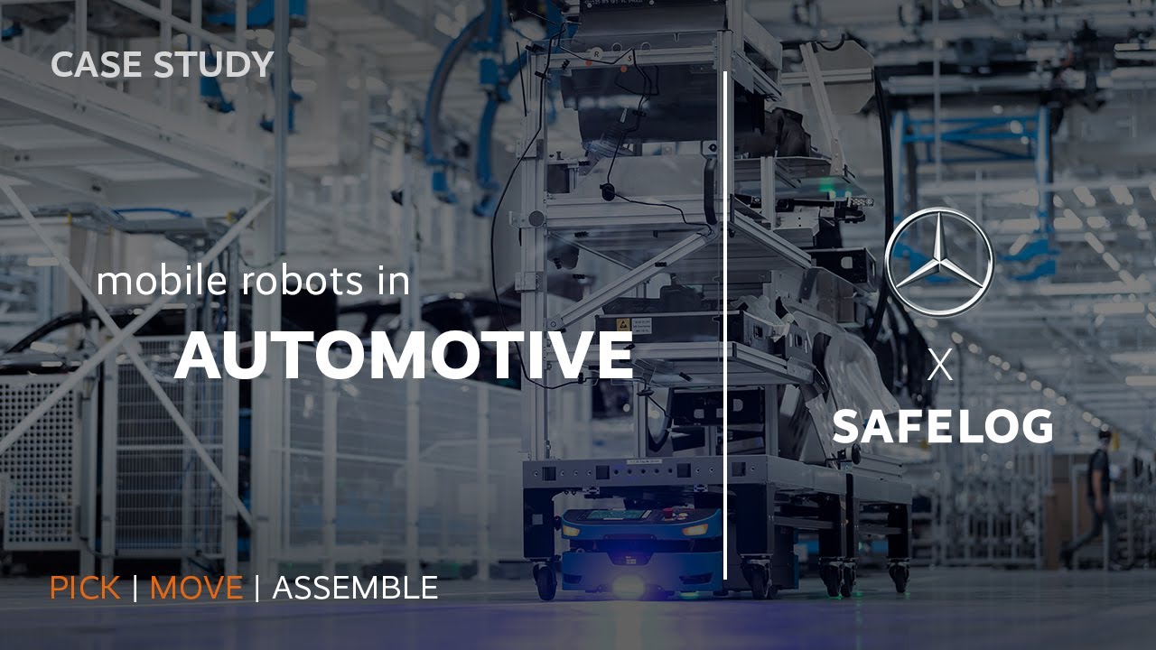 Success Story: Mobile robots from SAFELOG in the Mercedes-Benz Factory 56