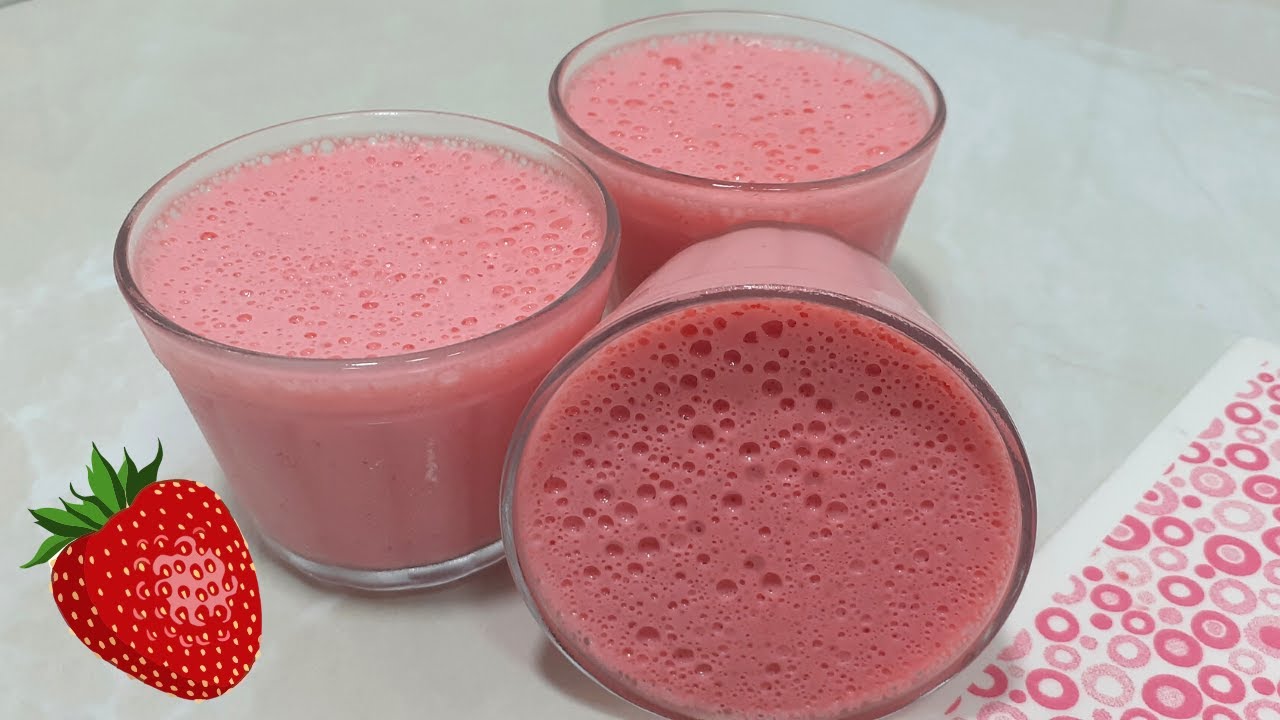 Mousse de morango _sem leite condensado