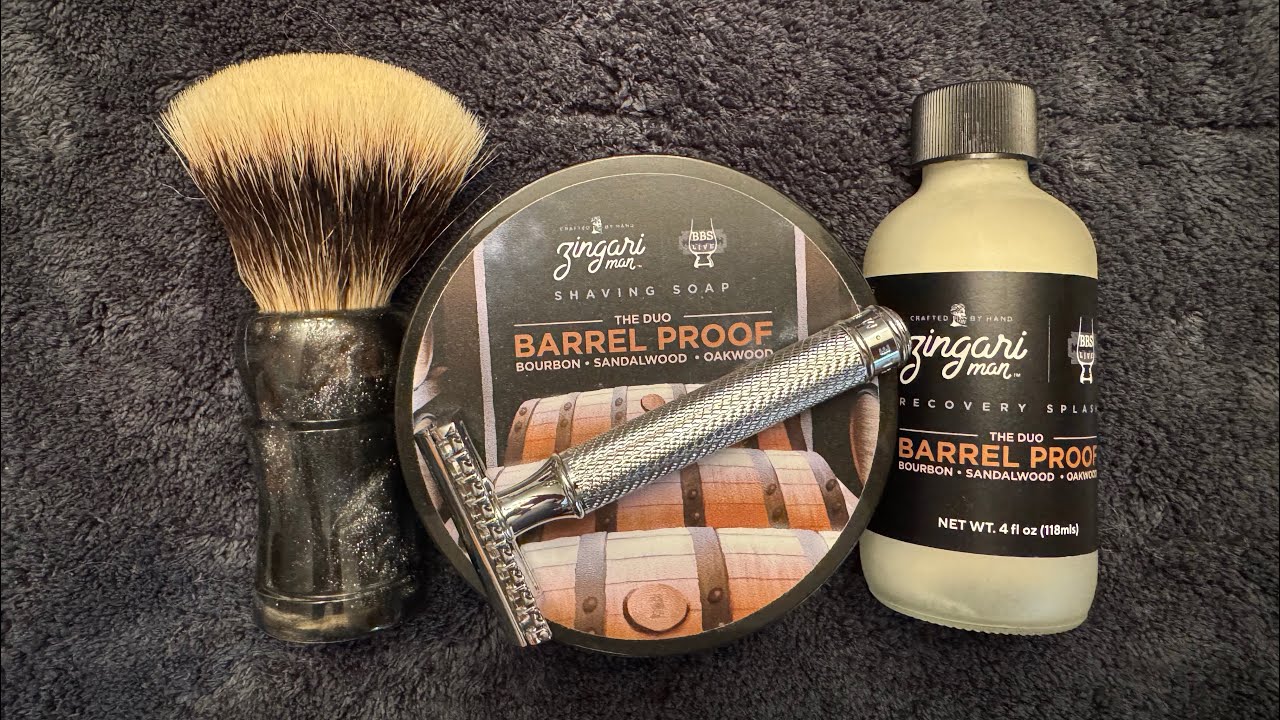 Wet Shaving: #bbsliveweek with Zingari Man Collaboration Barrel Proof and the Muhle R41 🐐