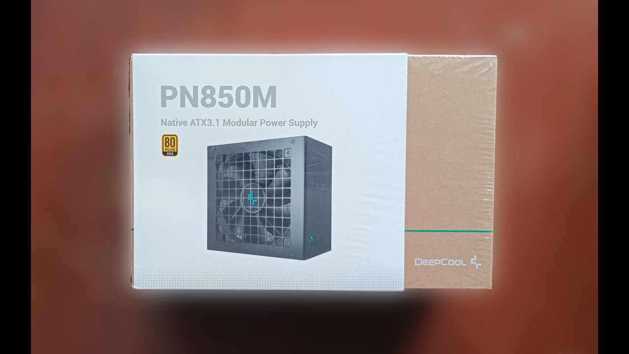 Купил новый блок питания - DeepCool PN850M gen. 5 - Распаковка и установка в системный блок