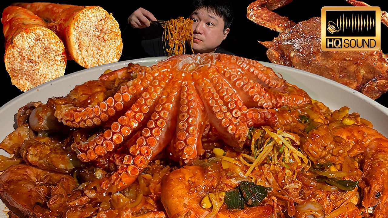 해물찜 먹방 in 녹음실, 근데 이제 해설을 곁들인