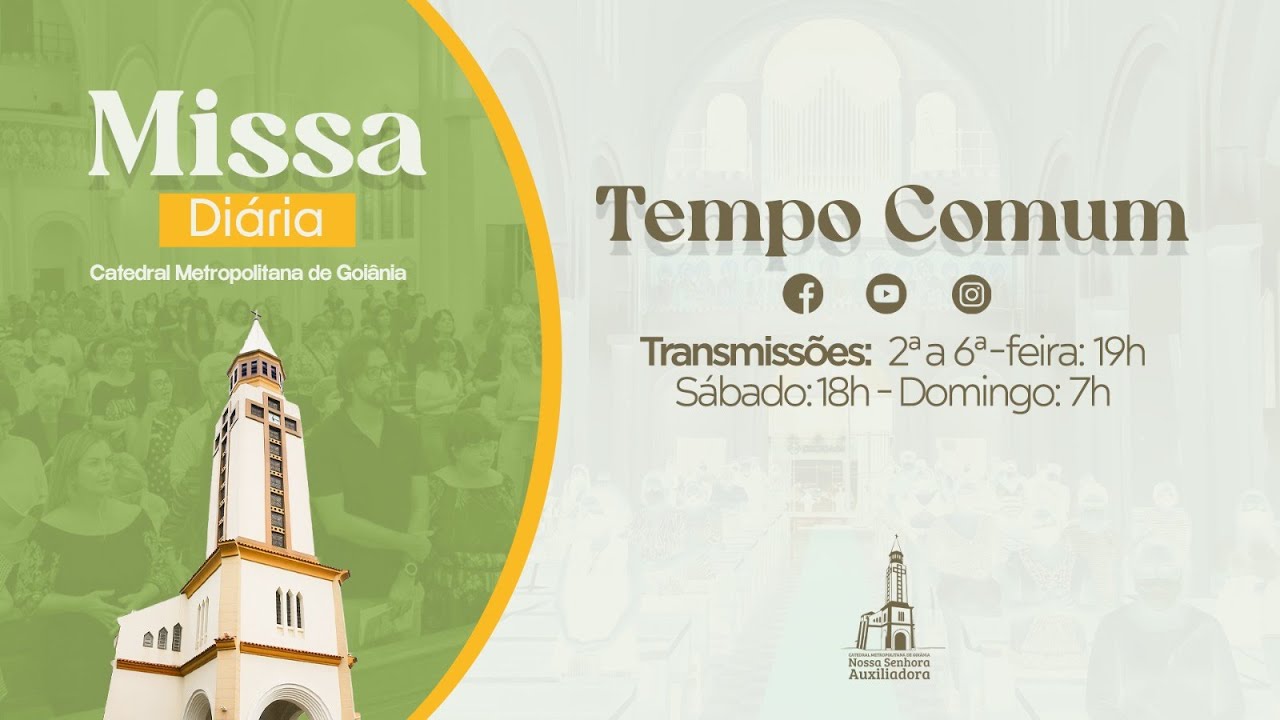 Santa Missa - 6º Domingo do Tempo Comum | Domingo - 15-02-26