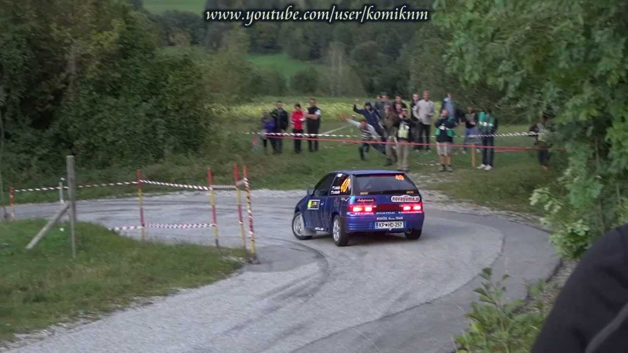 Simon Rončel & Klemen Seražin rally Nova Gorica