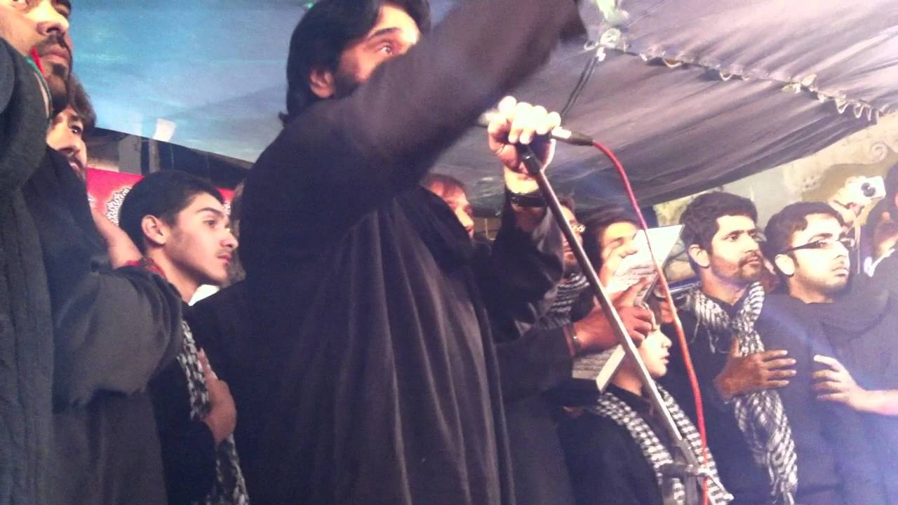 nadeem sarwar in qadam gah maula ali a.s hyderabad..