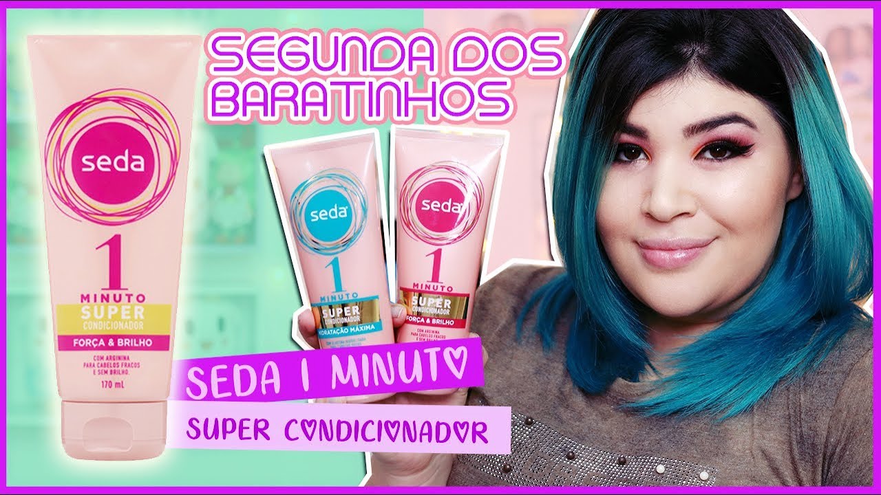 🤑 SUPER CONDICIONADOR SEDA 1 MINUTO [Segunda dos Baratinhos]