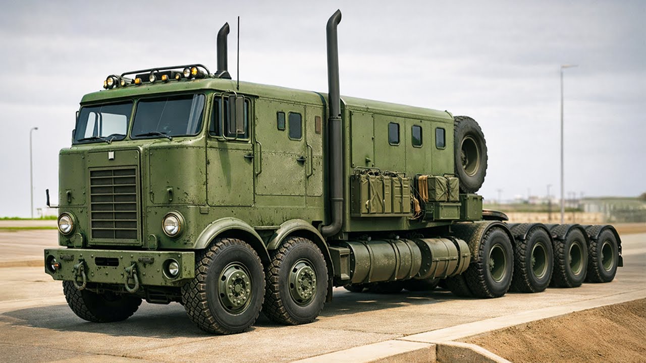 The 10 OLD MILITARY TRUCKS that are the most RARE and LEGENDARY of all time that you need to see!