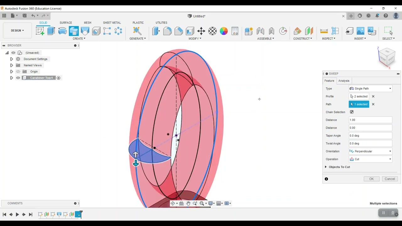 Carabiner Top Part 1
