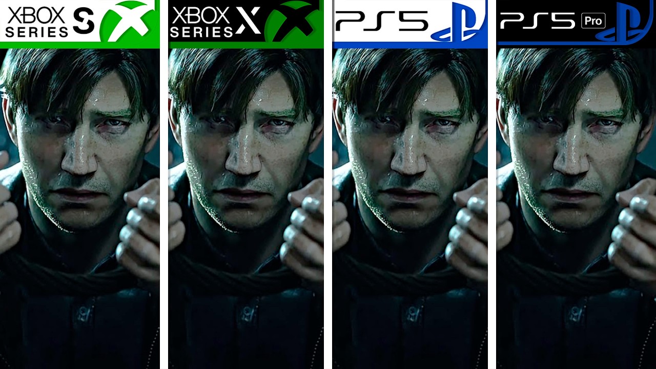 Silent Hill 2 Remake | Xbox Series S/X - PS5 - PS5 Pro | Graphics Comparison