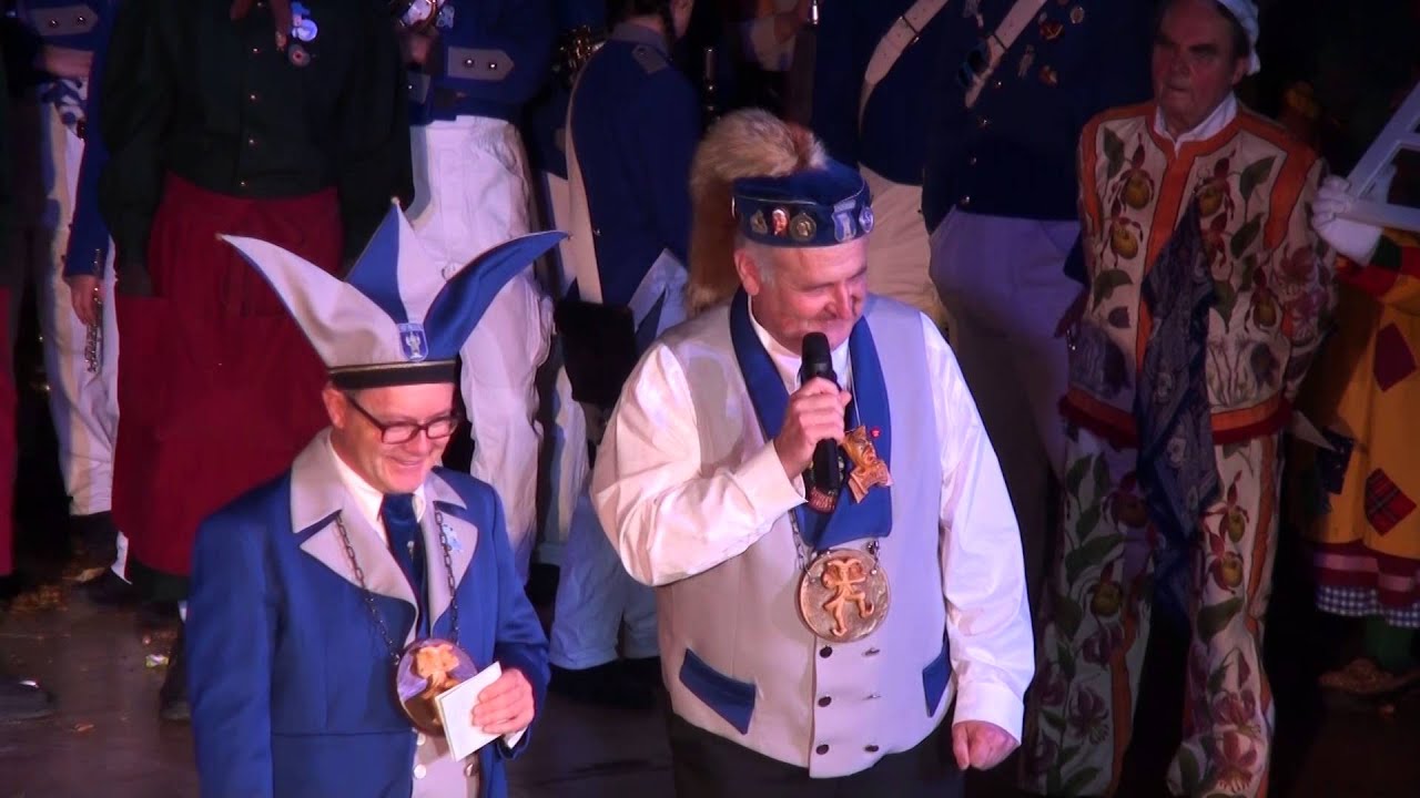 Zunftball Hüfingen 2016 Rolf Schafbuch Ehrung