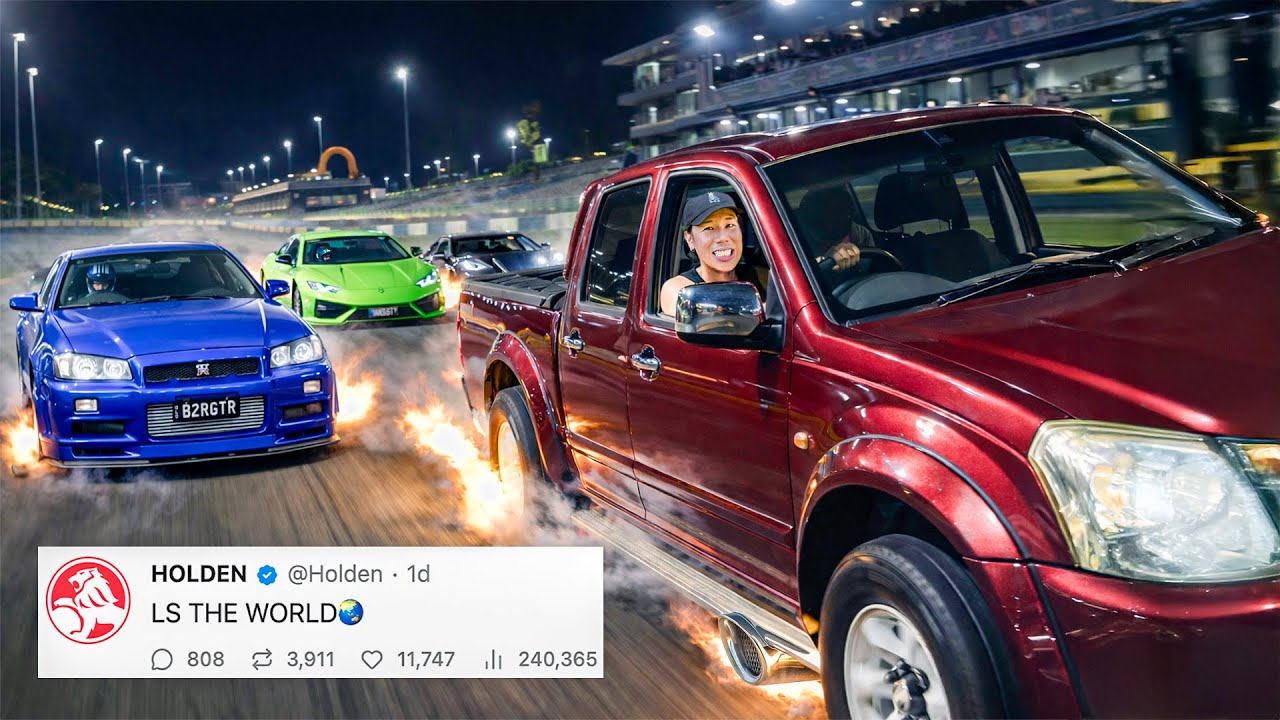 I TAKEOVER SYDNEY’S FASTEST ROLL RACING CARS IN MY 1000HP AUSTRALIAN SLEEPER UTE