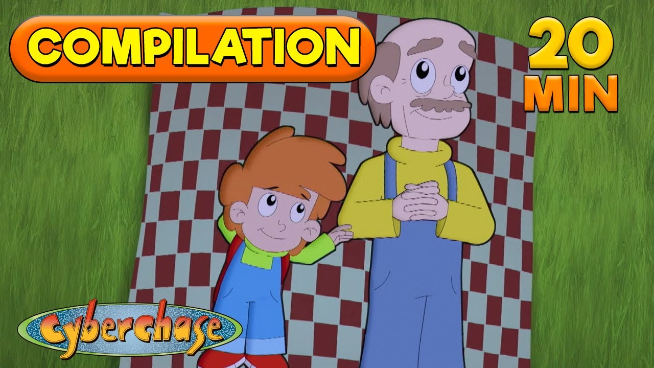 Happy Father's Day! | Clip Compilation of the Cyberdads & Father Figures | Cyberchase