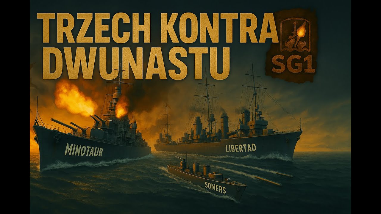 Trzech kontra Dwunastu – Dywizjon zmiata 10 wrogów! #WoWs #WidmoSG #SG1 #EpickaBitwa