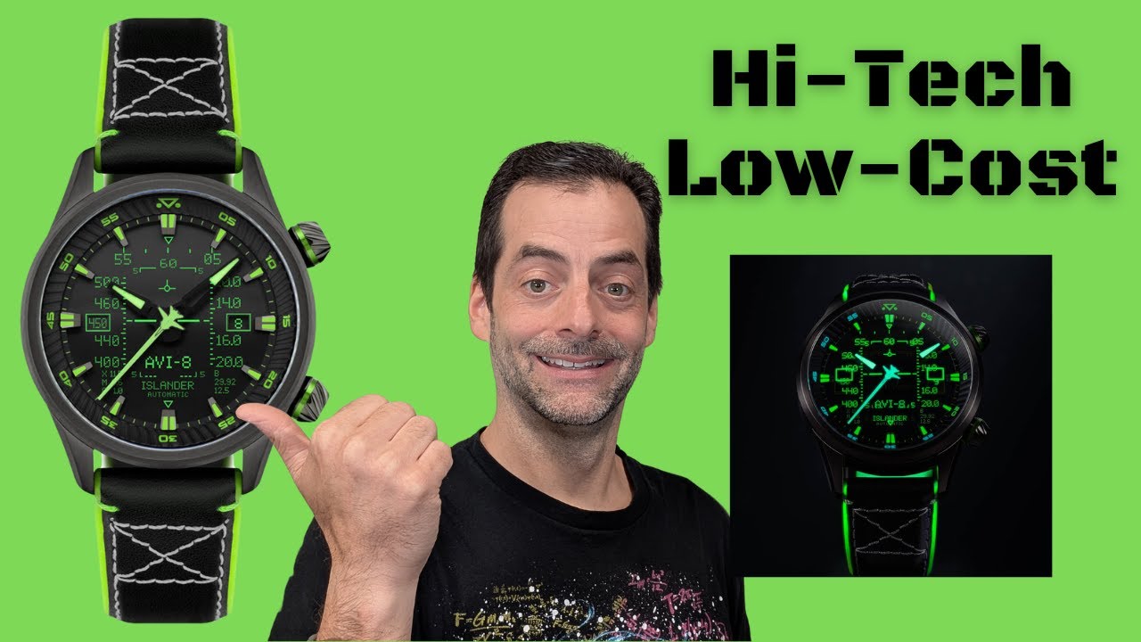 The Ultimate watch for the Aviation Geek featuring the Grumman F14 Tomcat