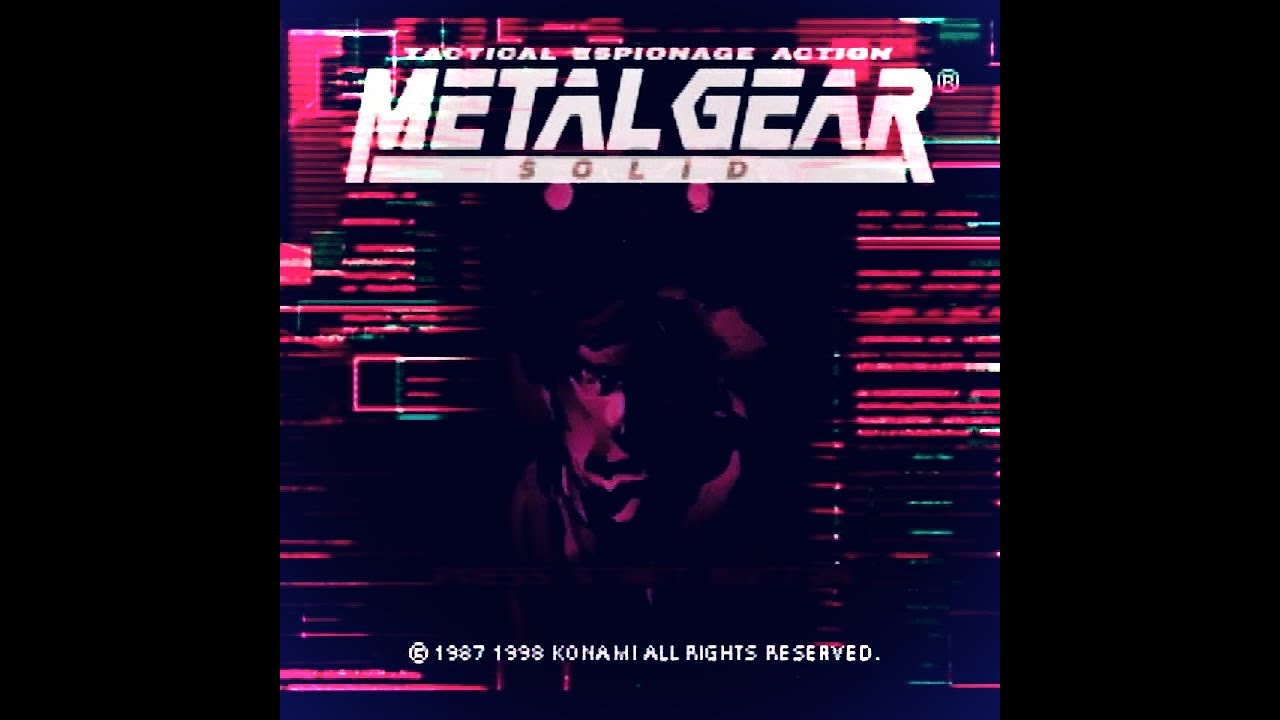 Metal Gear Solid - Encounter Synthwave Cover