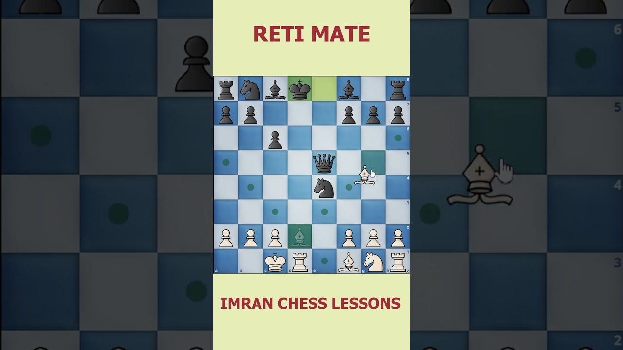 ▶️RETI MATE #chess #chessmates #chessstrategies