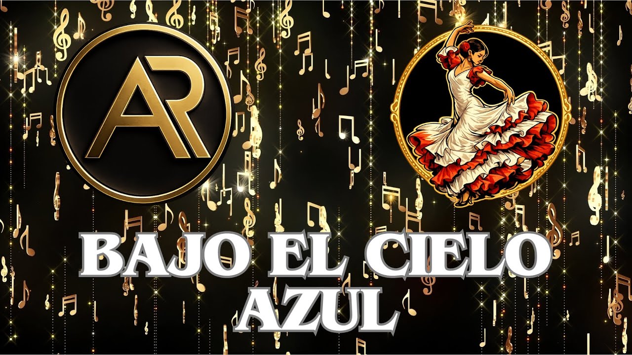 Bajo el Cielo Azul – Música de Guitarra Española Suave con Voz Romántica y Estilo Latino