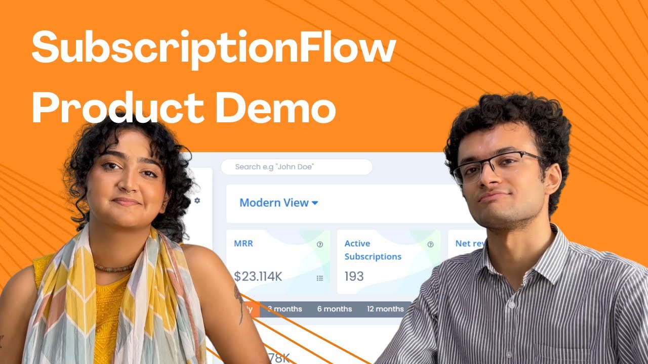 SubscriptionFlow Product Demo
