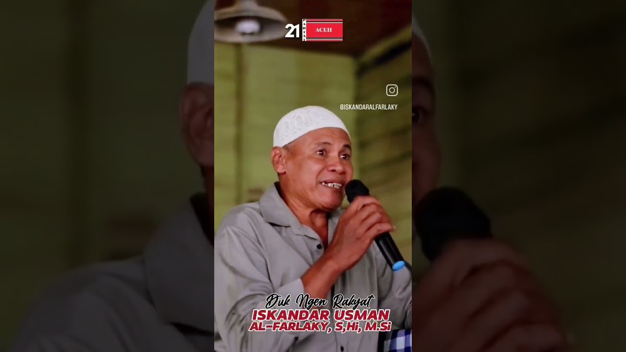 Al-farlaky Caleg Partai Aceh Dapil Aceh Timur | #aceh #shorts #reels