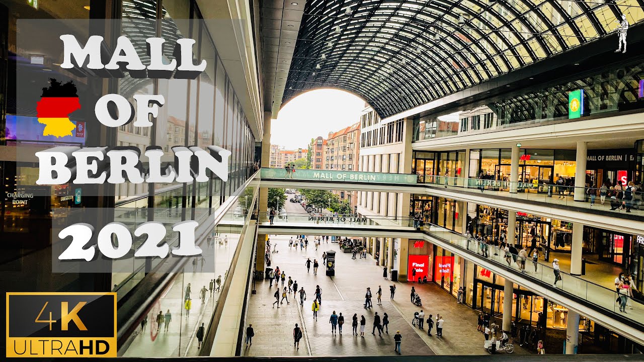 🇩🇪 Mall of Berlin, Germany (Leipziger Platz Quartier) Walking Tour 2021 -  4K ( Ultra HD 60fps)