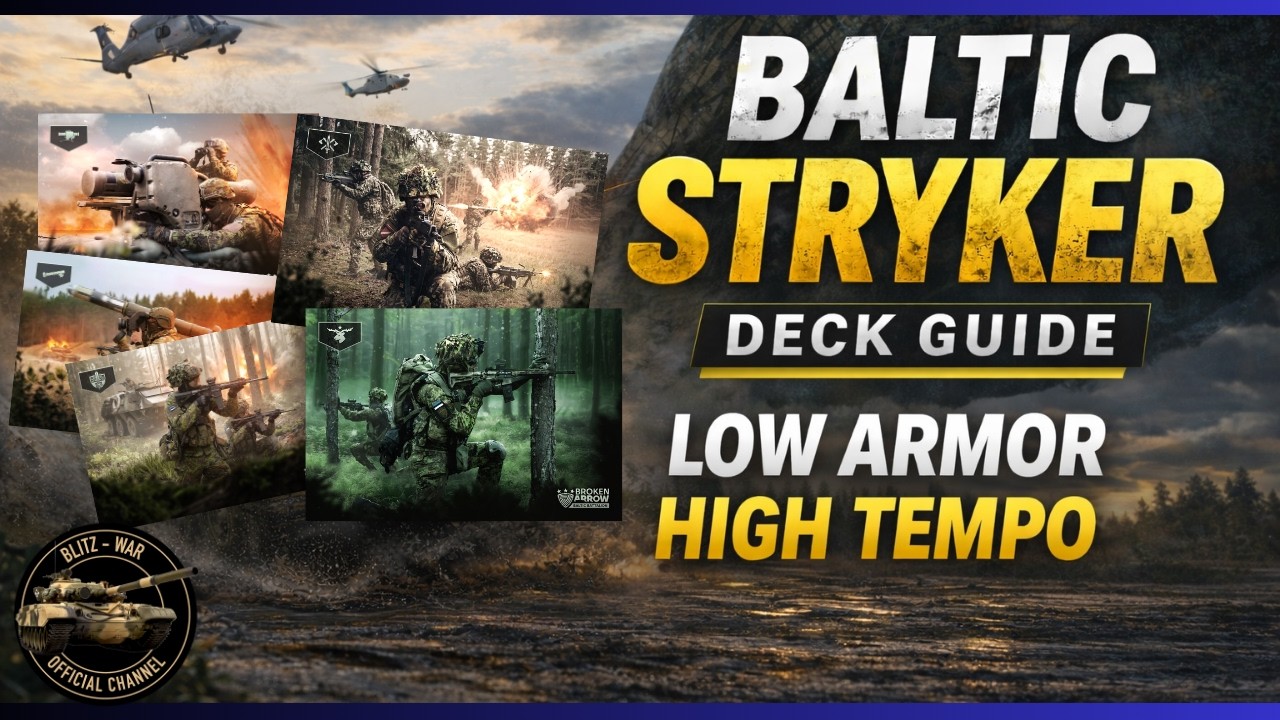 Низкая броня, высокий темп | Руководство по колоде и геймплей Baltic Stryker | Сломанная стрела