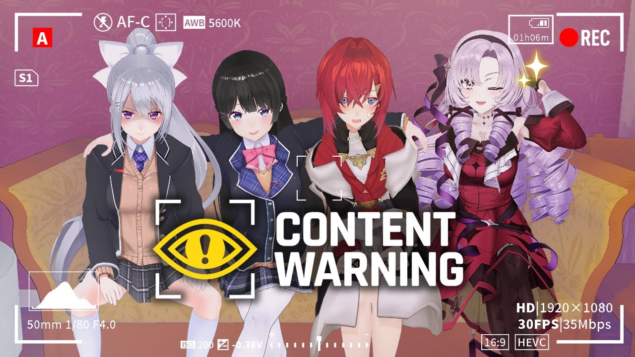 【サロメ楓アンジュ美兎】過激な動画でバズろう！【Content Warning】