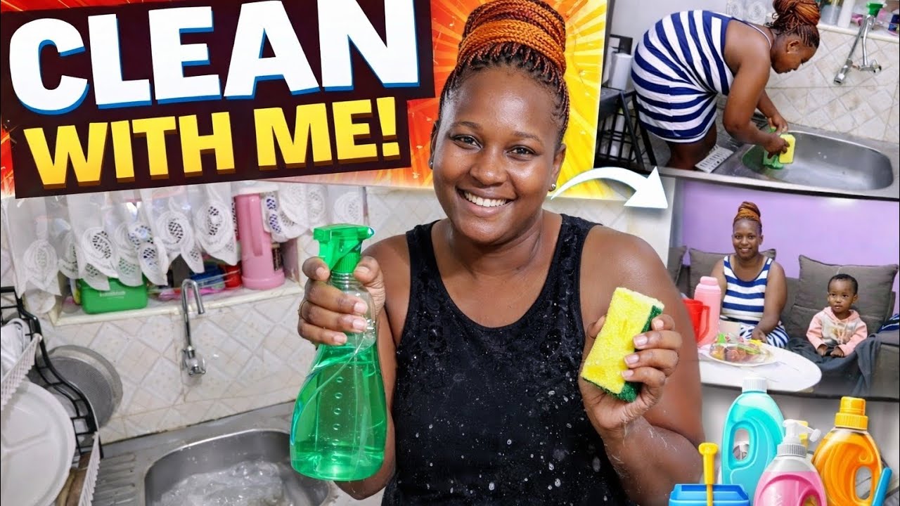 REALISTIC DAY IN MY LIFE as a Stay-at-Home Mom | Cleaning & Kitchen Reset 🧼✨