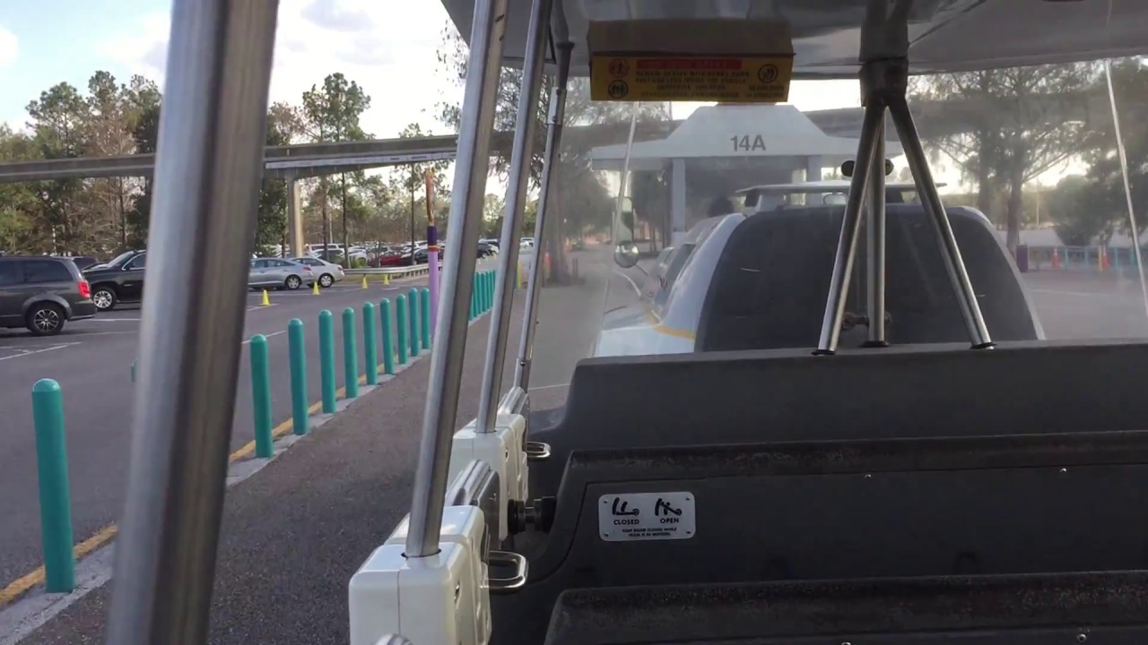 Tram Ride From Transportation & Ticket Center To Villains Lot