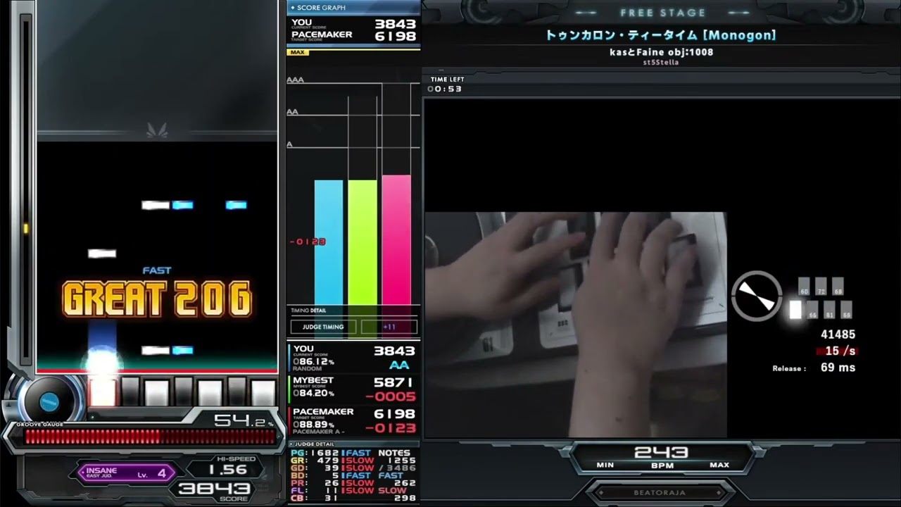 st5 トゥンカロン・ティータイム [Monogon] HARD CLEAR｜発狂BMS