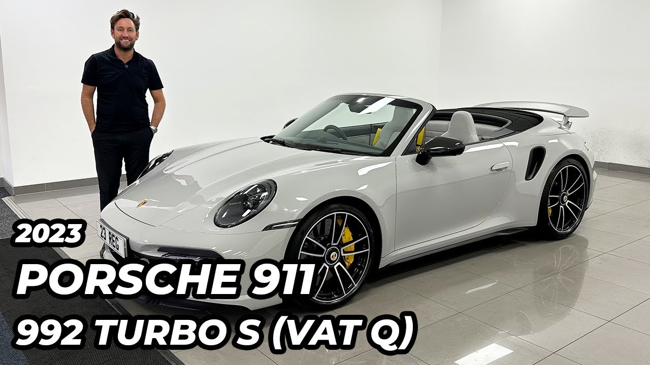 2023 Porsche 911 Turbo S Convertible (VAT Q)🔥
