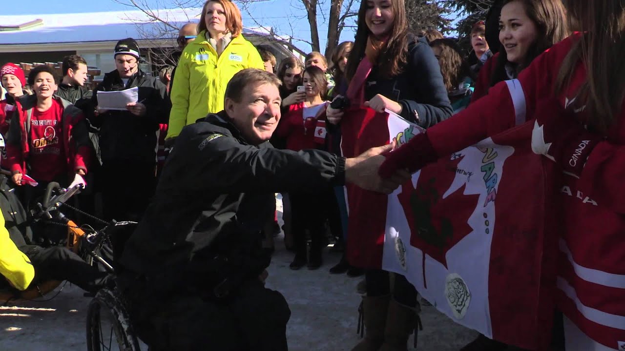Rick Hansen Relay: Calgary, Alberta