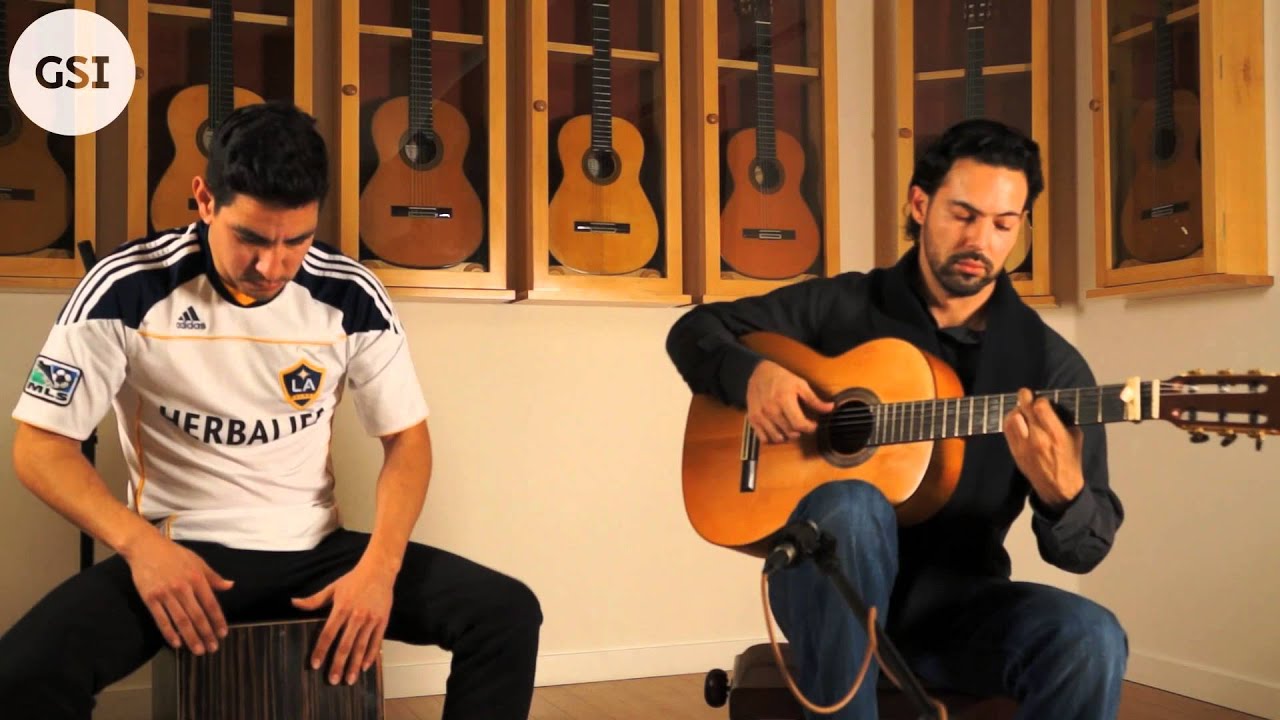 'Alegria' played by Gabriel Osuna (guitar) & Gerardo Morales (cajon)