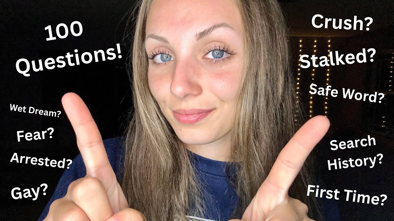ASMR Asking You 100 UNHINGED Questions!❓