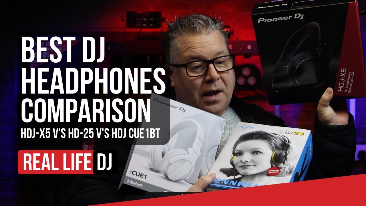 Сравнение лучших диджейских наушников 2021 года: Pioneer против Sennheiser HDJ-X5 HD-25 HDJ-CUE1-BT
