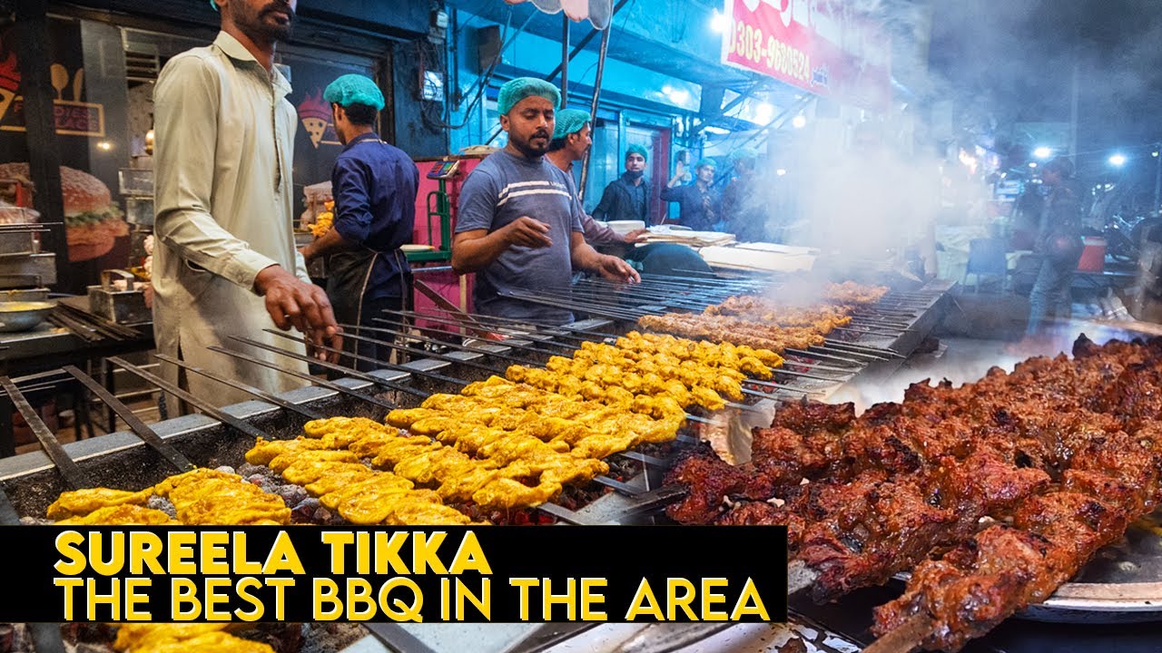 Sureela Tikka | The Best BBQ of the area | BBQ in Lahore Sadar | Street Food