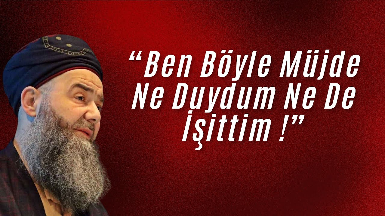 Ben Böyle Müjde Ne Duydum Ne De İşittim ''Utekâ Âzâtlılar Namazı'' Cübbeli Ahmet Hocaefendi