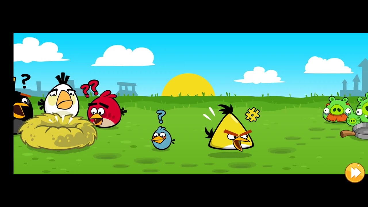 Игра детства...Angry Birds Classic. Часть 1