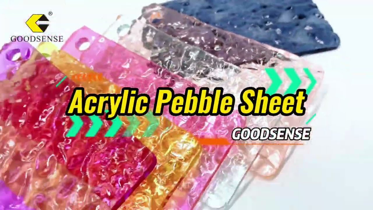 Goodsense Pebble Acrylic Sheet | Colorful & Unbreakable