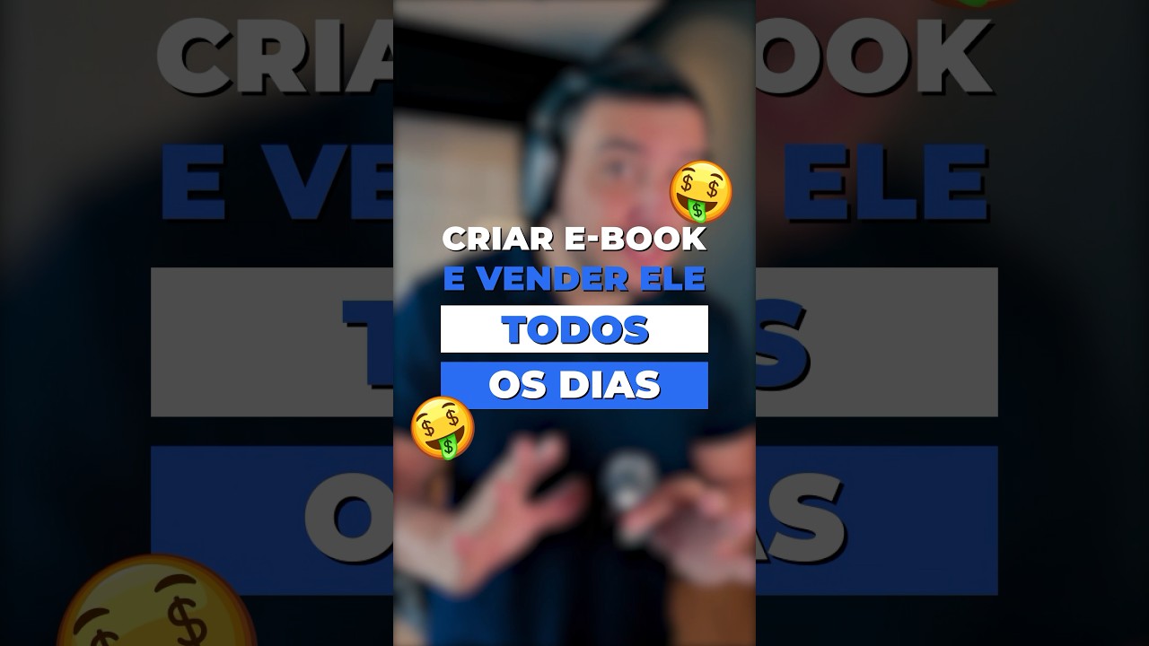 COMO CRIAR UM E-BOOK E VENDER ELE TODOS OS DIAS! #shorts