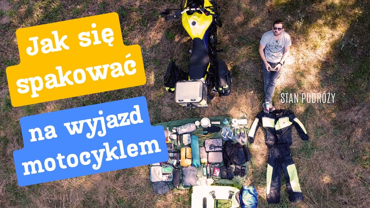 Jak spakować się na wyjazd motocyklowy?