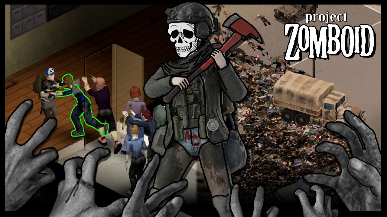 ผมจะสามารถล้างซอมบี้ให้หมดเมืองได้มั้ย?  | Project Zomboid