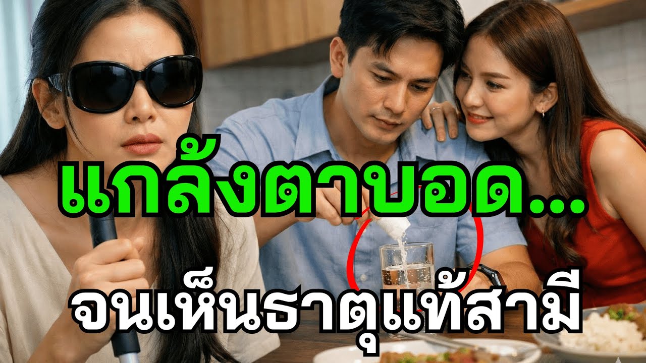 เมื่อฉันกลับมามองเห็น แต่ต้องแกล้งตาบอด เพราะสามีกำลังวางยาพิษ!
