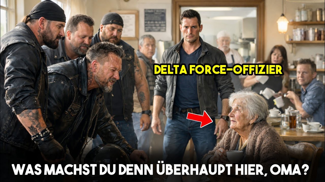 Brutale Biker demütigen eine alte Frau in der Öffentlichkeit – ohne zu wissen, wer ihr Sohn ist.